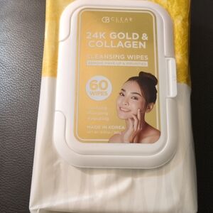24K Gold & Collagen Makeup Remover Wipes